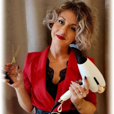 Portrait de Miss hair